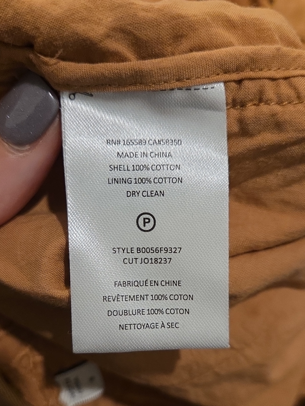 Joie Lawren Cotton Eyelet Utility Shorts - Orange/Indian Tan - Size 8 (EUC) - Picture 4 of 11